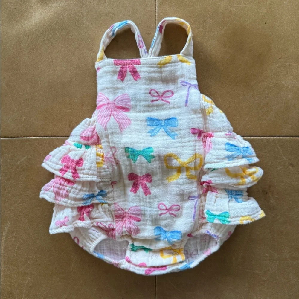❤️$10 FLASH SALE❤️Angel Dear Romper 0-3M - Picture 1 of 3